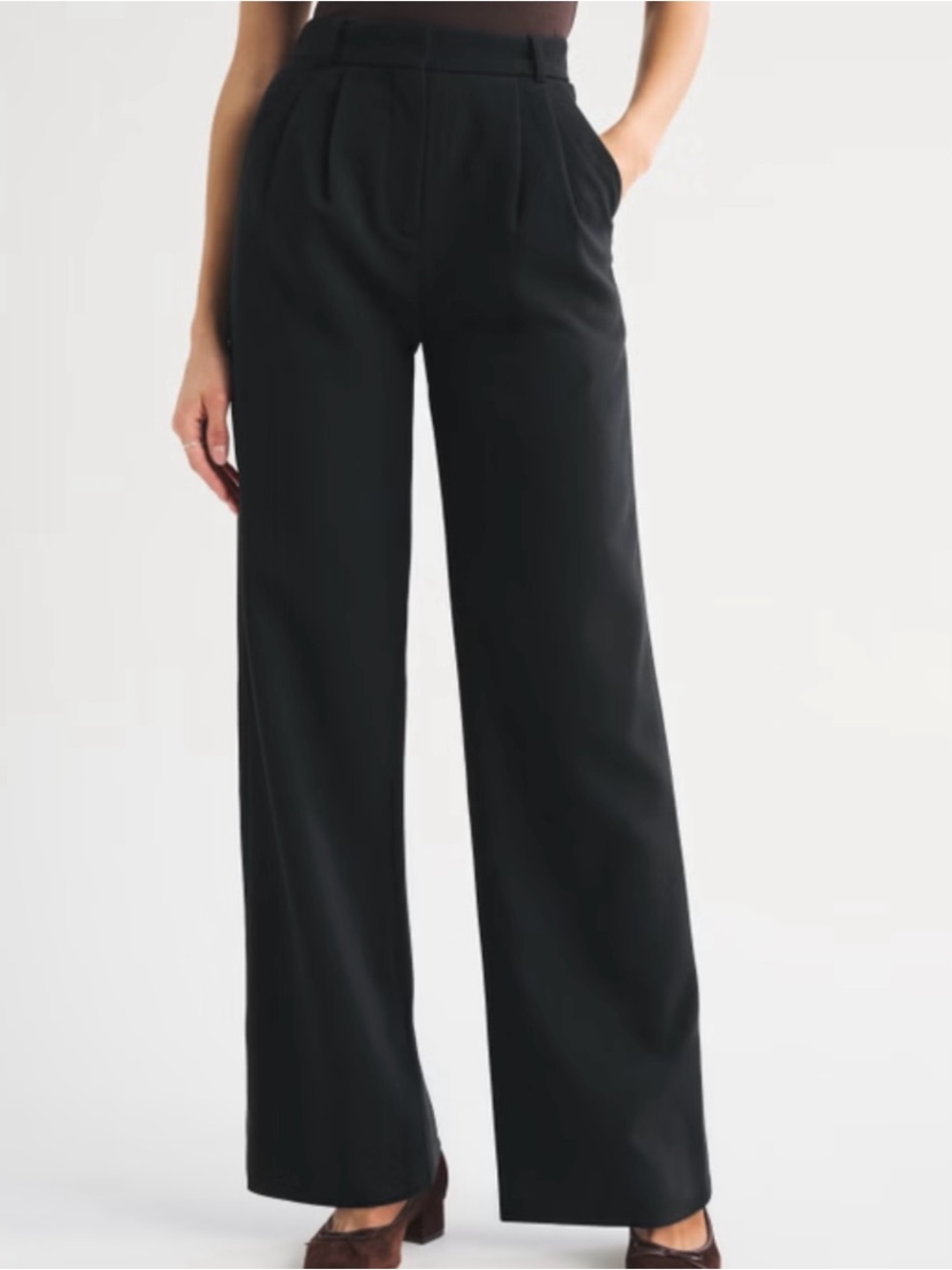 Abercrombie & Fitch Sloane Tailored Straight Leg Pants